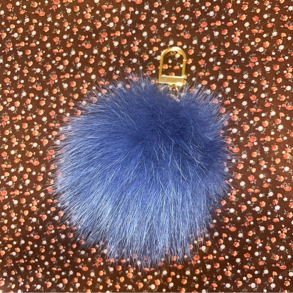 Tory Burch Fox Fur Pom Pom